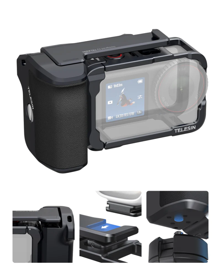 The BEST Action Camera Grip Kit for the DJI Osmo Action 6