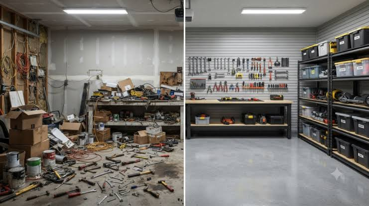 Garage Organization Ideas That Transform Cluttered Areas